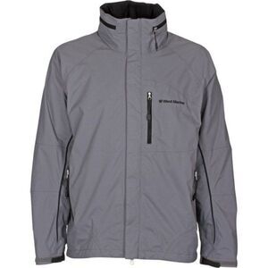 West Marine Men’s Gray Hooded Boating Sailing Windbreaker Storm Jacket Size XXL